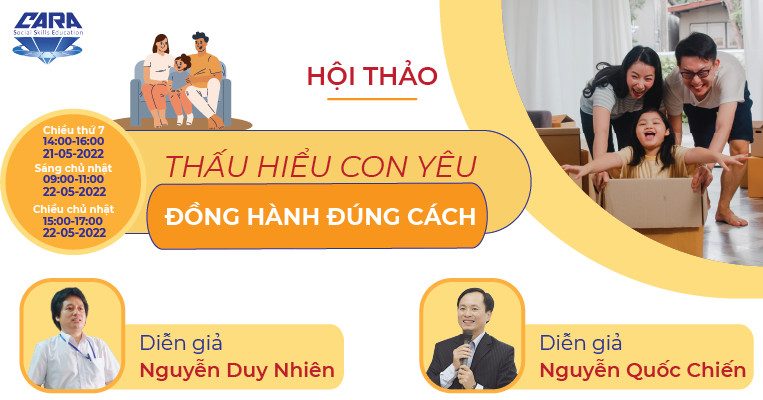 Hội thảo: “𝐓𝐇𝐀̂́𝐔 𝐇𝐈𝐄̂̉𝐔 𝐂𝐎𝐍 𝐘𝐄̂𝐔 – Đ𝐎̂̀𝐍𝐆 𝐇𝐀̀𝐍𝐇 Đ𝐔́𝐍𝐆 𝐂𝐀́𝐂𝐇”