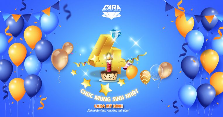Chào sinh nhật tuổi thứ 4 Cara Mỹ Đình