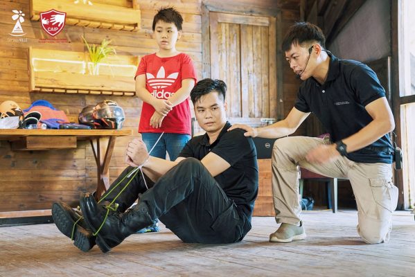 Lớp Phòng chống bắt cóc và kỹ năng thoát hiểm