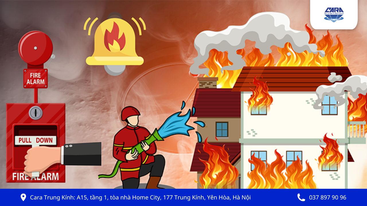 kỹ năng phòng cháy chữa cháy cho trẻ