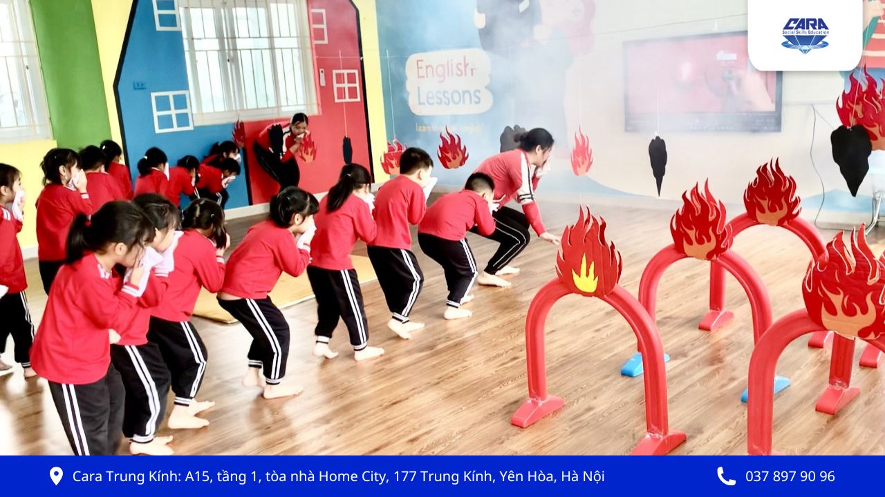 kỹ năng phòng cháy chữa cháy cho trẻ