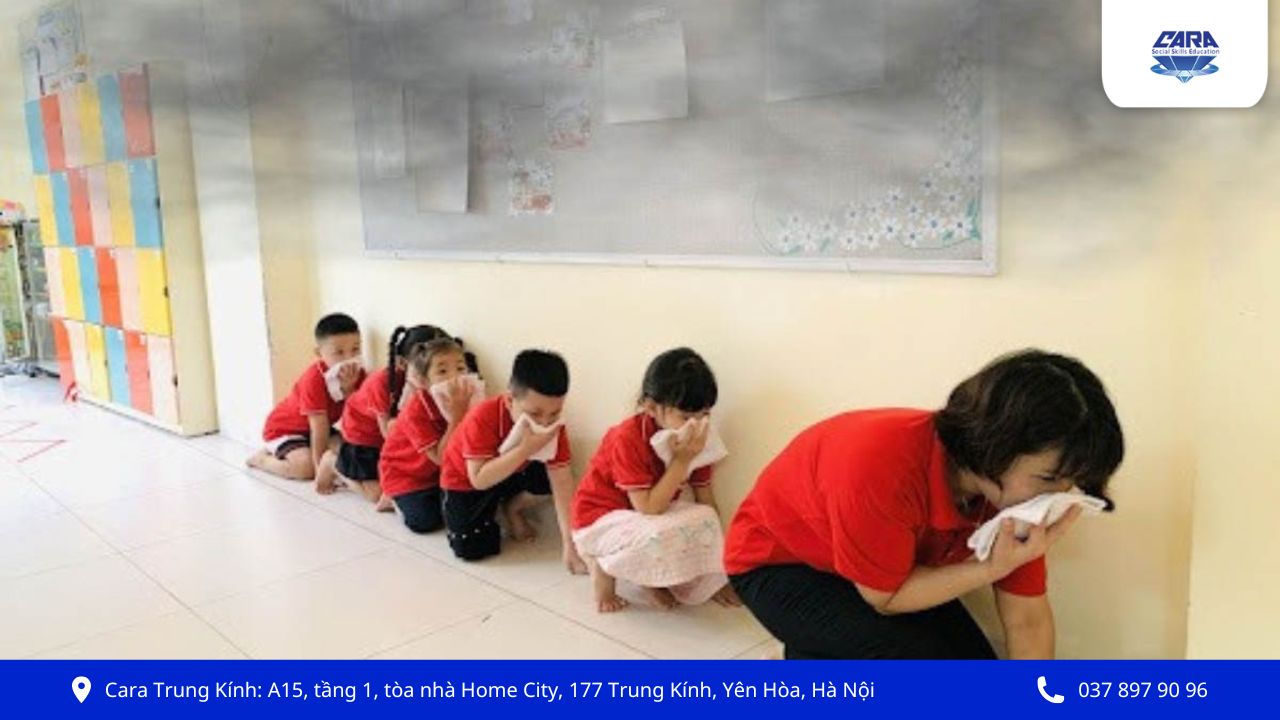 kỹ năng phòng cháy chữa cháy cho trẻ