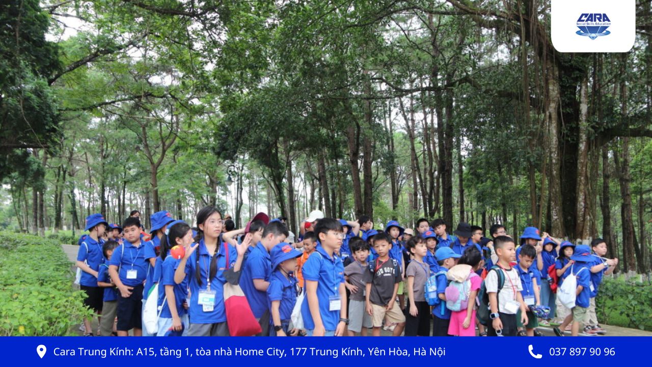 trẻ hướng nội nên học trại hè nào