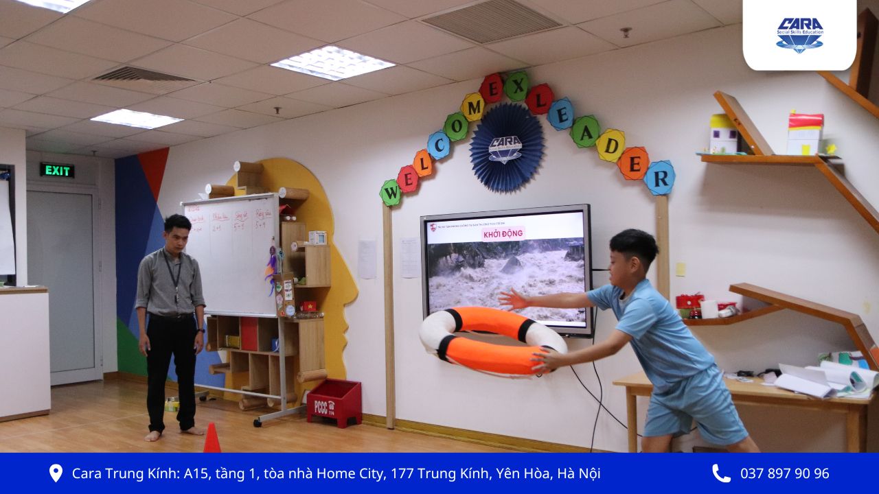 trẻ xử lý tình huống nguy hiểm ra sao